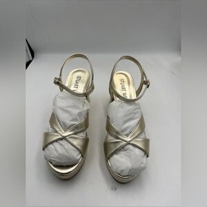 Stuart Weitzman Gold Women's Sandals